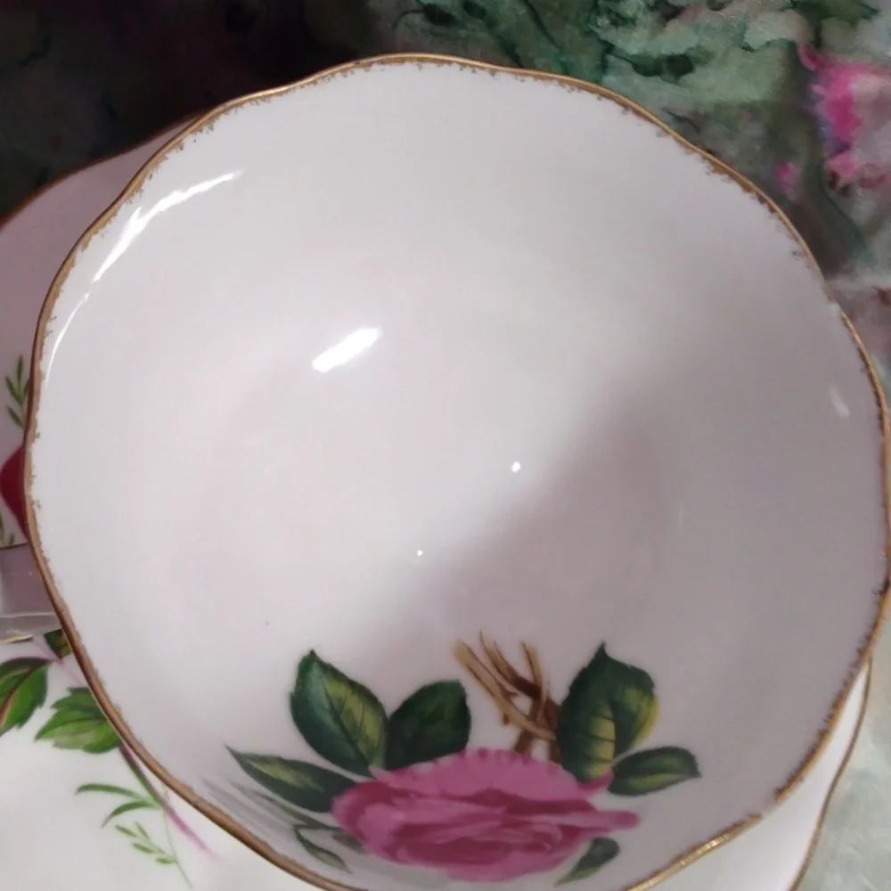 Vintage Royal Albert Roses China Tea Cup and Saucer
